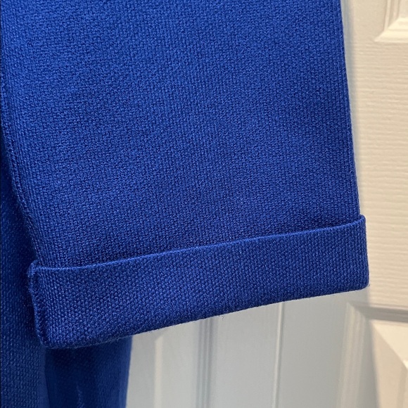 Pink Martini “Moira”‎ Royal Blue Open Face Cardigan Sweater Size M NWT - Picture 9 of 12